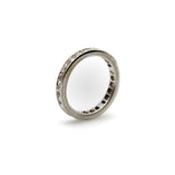 18K Gold Princess Cut Diamond Eternity Band Ring Kirsten's Corner