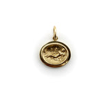 14K Gold Signature Classical Revival Aphrodite Medallion Pendant, Charm Kirsten's Corner