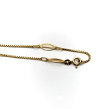 Vintage 18K Gold Fancy Link Italian Chain Chain Kirsten's Corner