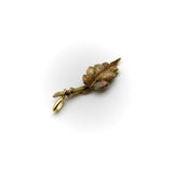 Victorian 14K Gold Autumn Leaf Pendant pendant, Charm Kirsten's Corner