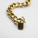 14K Gold Zelman & Friedman Florentine Curb Link Bracelet Bracelet Kirsten's Corner