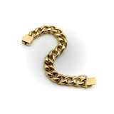 14K Gold Zelman & Friedman Florentine Curb Link Bracelet Bracelet Kirsten's Corner