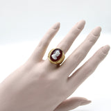 Victorian 14K Gold Hardstone Helmeted Warrior Cameo Ring Ring Kirsten's Corner Jewelry