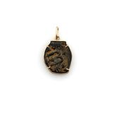 Ancient Coin in 14K Gold Mount Pendant Kirsten's Corner