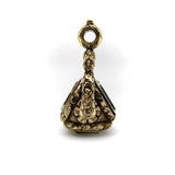 Georgian Extra Large Gold-Cased Spinner Fob Fob Kirsten's Corner