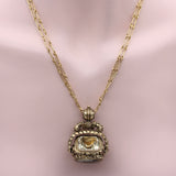 15K Gold Edwardian Fettered Link Chain Chain Kirsten's Corner