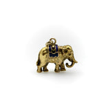 14K Gold Edwardian Elephant Charm Pendant, Charm Kirsten's Corner