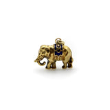 14K Gold Edwardian Elephant Charm Pendant, Charm Kirsten's Corner