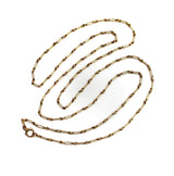 15K Gold Edwardian Fettered Link Chain Chain Kirsten's Corner