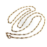 15K Gold Edwardian Fettered Link Chain Chain Kirsten's Corner