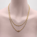 15K Gold Edwardian Fettered Link Chain Chain Kirsten's Corner