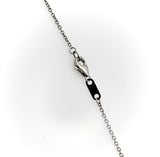 Edwardian Platinum Old Mine Cut Diamond Horse Shoe Necklace Necklace Kirsten's Corner