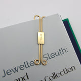 Retro 14K Gold Cartier Money Clip or Bookmark Kirsten's Corner