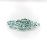 Vintage Hand-Knotted Aquamarine Bead Necklace with 14K Gold Clasp Necklace Kirsten's Corner