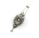 14K Gold & Sterling Silver Belle Epoque Diamond Necklace or Brooch Necklaces, Pendants Kirsten's Corner