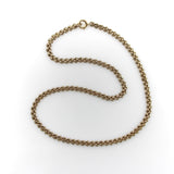 Victorian 10K Gold Double Link and Ball Fancy Chain Chain Kirsten's Corner