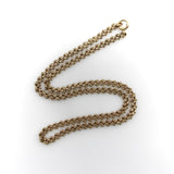 Victorian 10K Gold Double Link and Ball Fancy Chain Chain Kirsten's Corner