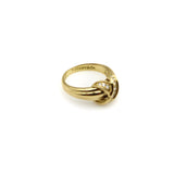18K Gold Tiffany & Co. Diamond Vintage X Ring Ring Kirsten's Corner
