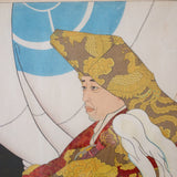 Hand Painted Jacoulet WoodBlock Print from Japan, 1930 Artwork Kirsten's Corner