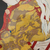 Hand Painted Jacoulet WoodBlock Print from Japan, 1930 Artwork Kirsten's Corner