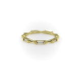 18K Gold Baguette Diamond Eternity Band RING Kirsten's Corner 