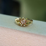 14K Victorian Old Mine Cut Diamond Ring Ring Kirsten's Corner Jewelry 
