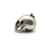 Paul Ditisheim Silver Hamlet Skull Pocket Watch Circa 1915 Watch Kirsten's Corner 