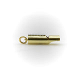 18K Gold Signature Whistle with Diamond Studded Line Pendant, Charm Kirsten's Corner 