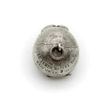 Paul Ditisheim Silver Hamlet Skull Pocket Watch Circa 1915 Watch Kirsten's Corner 
