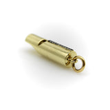 18K Gold Signature Whistle with Diamond Studded Line Pendant, Charm Kirsten's Corner 