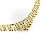 Victorian 14K Gold Graduated Fringe Necklace Necklace Kirsten's Corner 