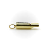 18K Gold Signature Whistle with Diamond Studded Line Pendant, Charm Kirsten's Corner 