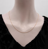 14K Rose Gold Italian Belcher Link Chain Kirsten's Corner 