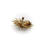 Victorian 14K Gold & Pearl Star Shaped Pendant Brooch Brooches, Pins Kirsten's Corner Jewelry 