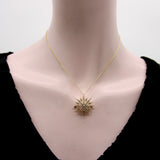 Victorian 14K Gold & Pearl Star Shaped Pendant Brooch Brooches, Pins Kirsten's Corner Jewelry 