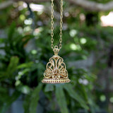 Victorian 14K Gold Elaborate Snake Fob with Carnelian jewelry Kirsten's Corner 