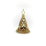 Victorian 14K Gold Elaborate Snake Fob with Carnelian jewelry Kirsten's Corner 