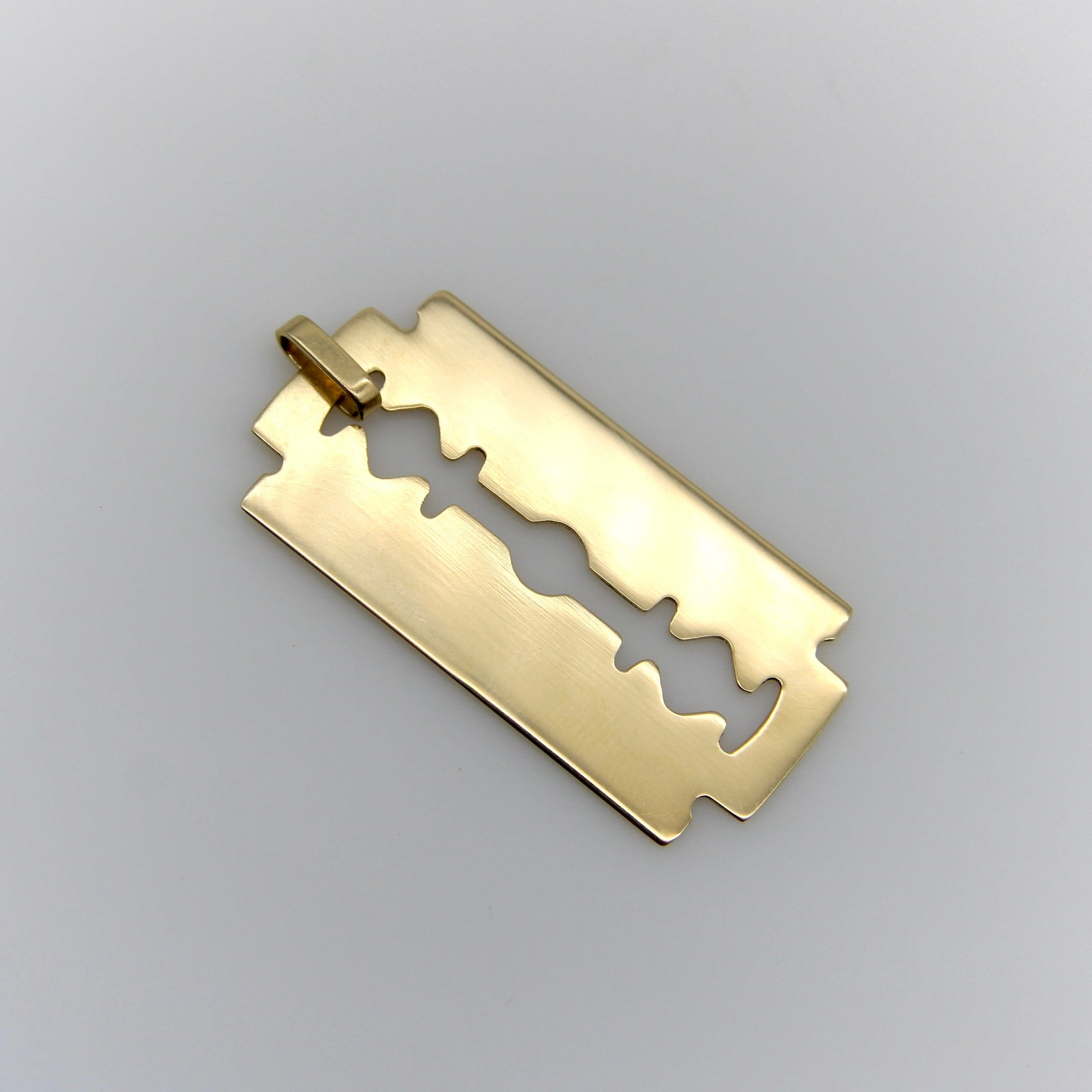 18K Gold Dinh Van Razor Blade Pendant Kirsten's Corner