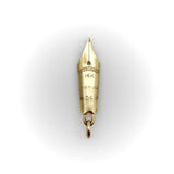 14K Gold Eversharp Pen Nib Charm or Pendant jewelry Kirsten's Corner 