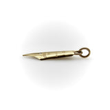 14K Gold Eversharp Pen Nib Charm or Pendant jewelry Kirsten's Corner 
