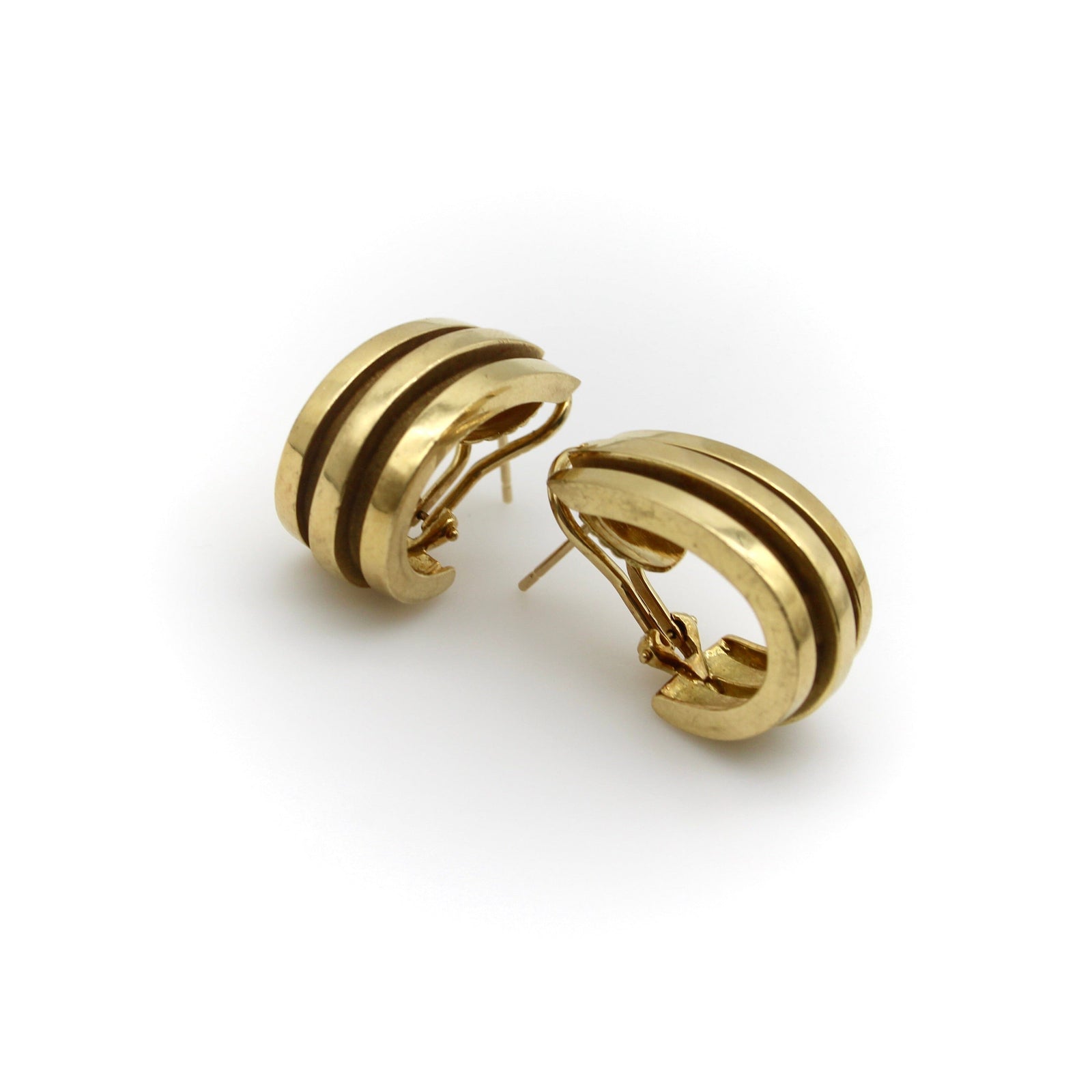 アクセサリー old Tiffany Atlas hoop earrings sv925 Vintage Tiffany & Co. 18K Gold Atlas Hoop Earrings | Kirsten's