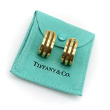 Vintage Tiffany & Co. 18K Gold Atlas Hoop Earrings Earrings Kirsten's Corner 