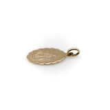 Retro 10K Gold Mary Conceived Without Sin Charm Pendant, Charm Kirsten's Corner 