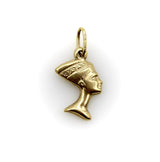 Vintage 14K Gold Nefertiti Pendant Kirsten's Corner 