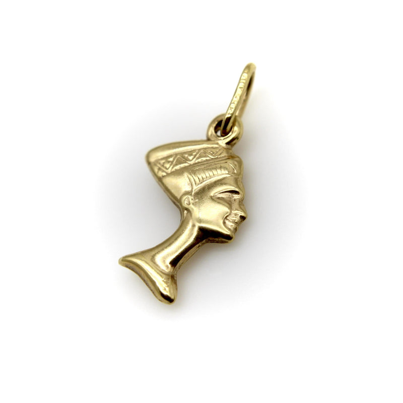 Vintage 14K Gold Nefertiti Pendant Kirsten's Corner 