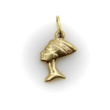 Vintage 14K Gold Nefertiti Pendant Kirsten's Corner 