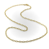 18K Gold Handmade Vintage Belcher Link Chain Kirsten's Corner 