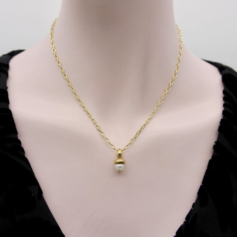 18K Gold Handmade Vintage Belcher Link Chain Kirsten's Corner 