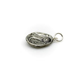Vintage Sterling Silver Copy of Athenian Tetradrachm Coin Pendant jewelry Kirsten's Corner 
