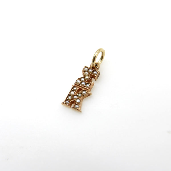 14K Gold Sigma Kappa Sorority Pendant Charm Charm Kirsten's Corner 